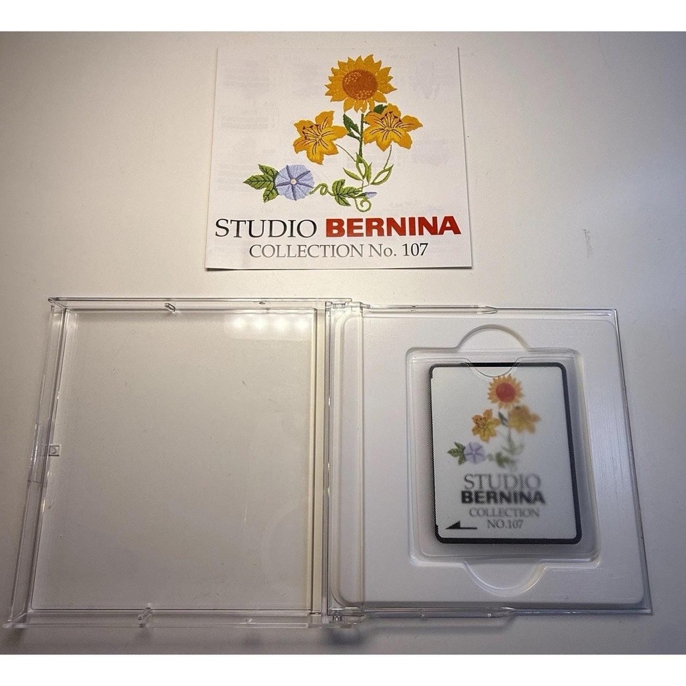 Studio Bernina Embroidery Design Card No. 107‎